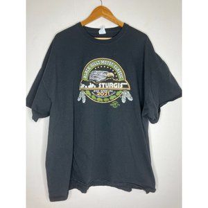 Sturgis 81st Annual 2021 Black Hills South Dakota Men's 4XL Biker 2021 T-Shirt